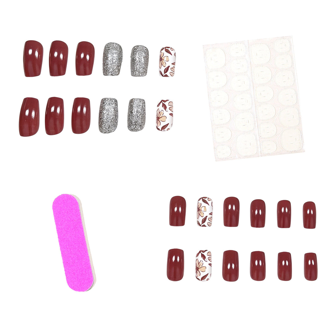 Artistic Floral Nail Design Stornfield