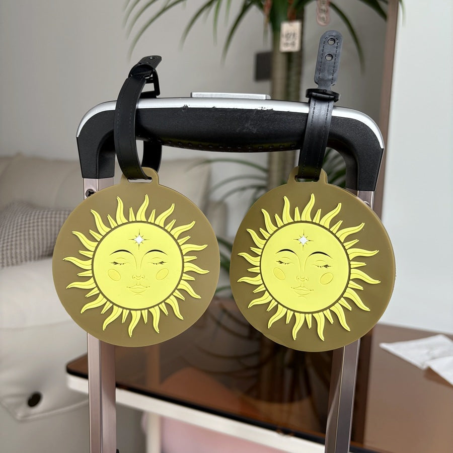 Sun-Themed Luggage Tag Stornfield