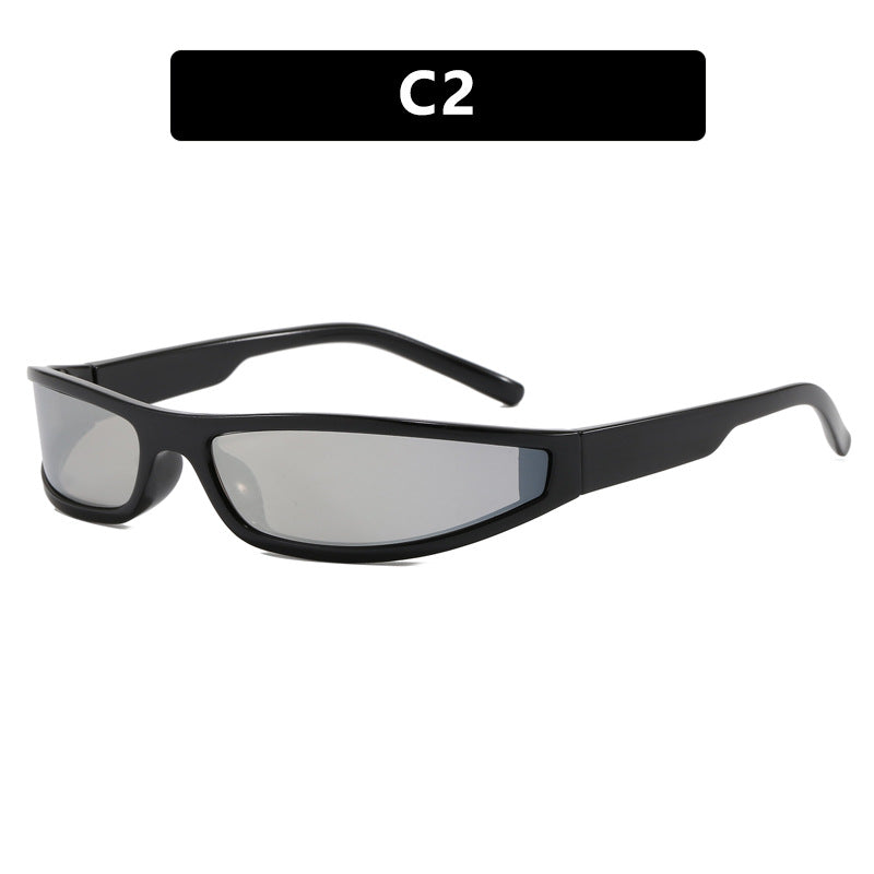 Women's sporty sunglasses with flat, aerodynamic design and UV protection Stornfield