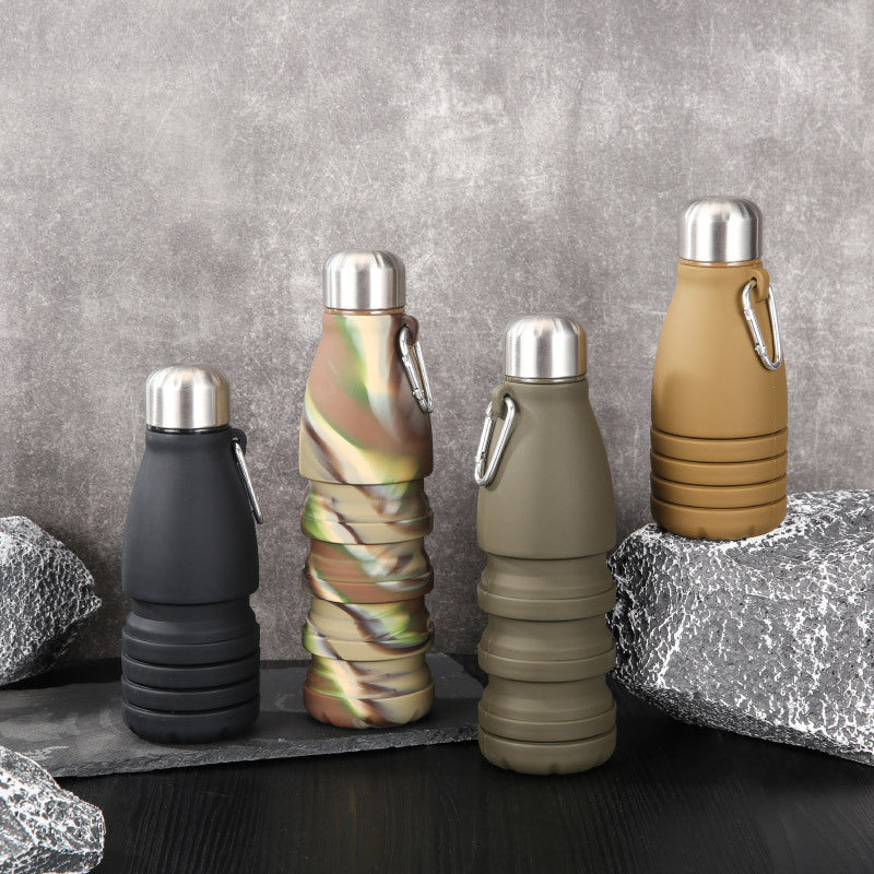 Women collapsible silicone water bottle Stornfield