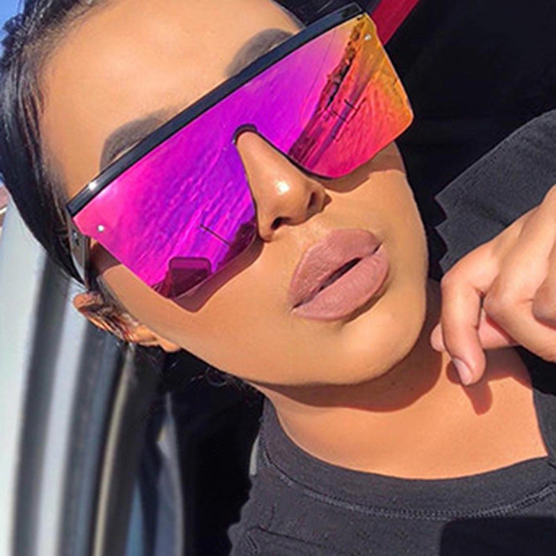 Women’s Sporty Sunglasses in Trendy Shield Design Stornfield