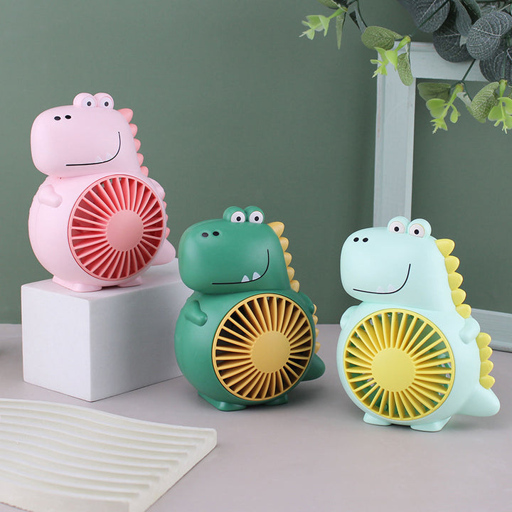 Ladies funny mini fan in dinosaur design Stornfield