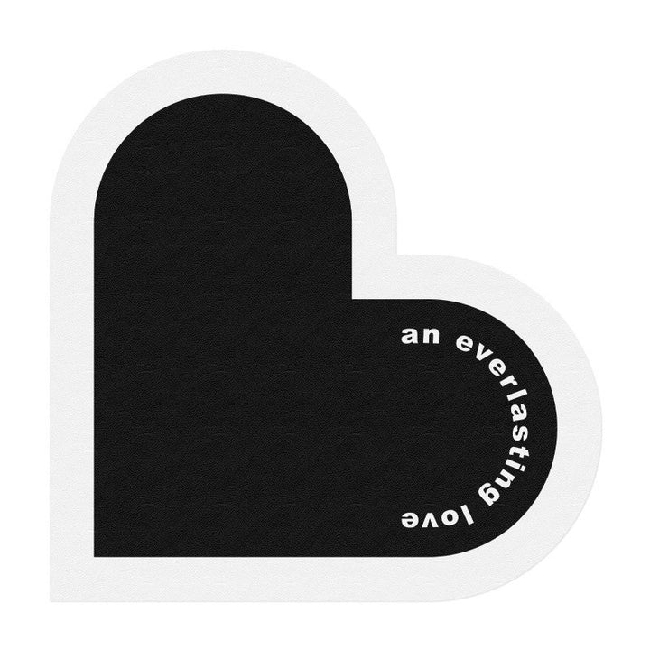 Heart Shaped Decorative Mat for Home