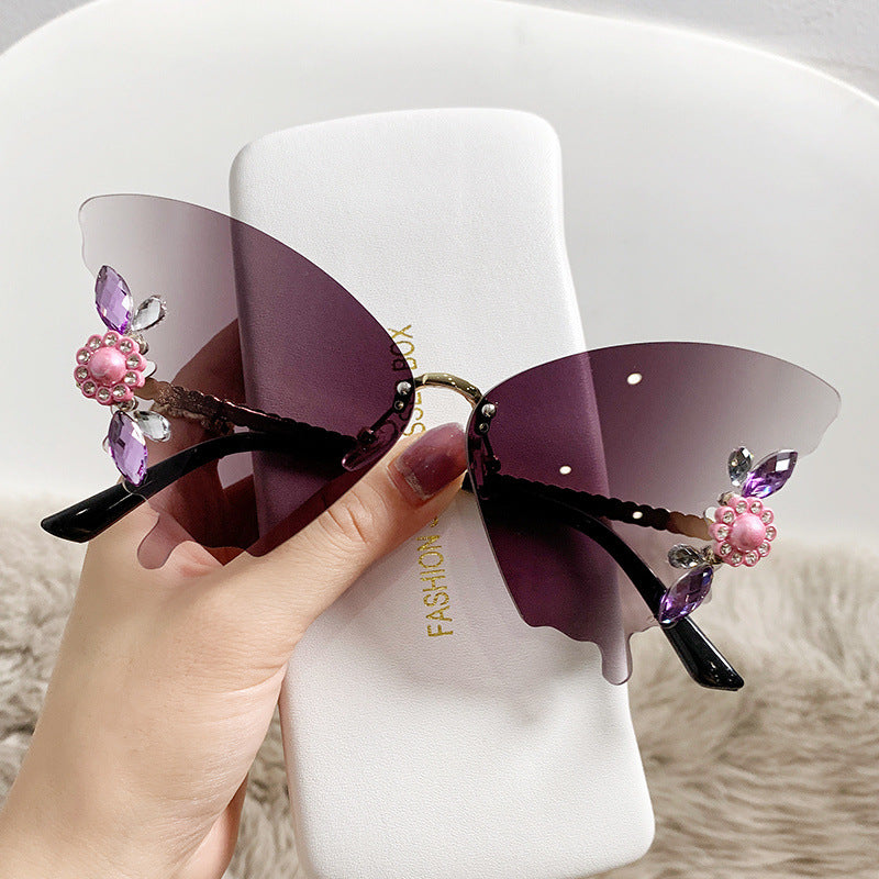 Women creative butterfly sunglasses Stornfield