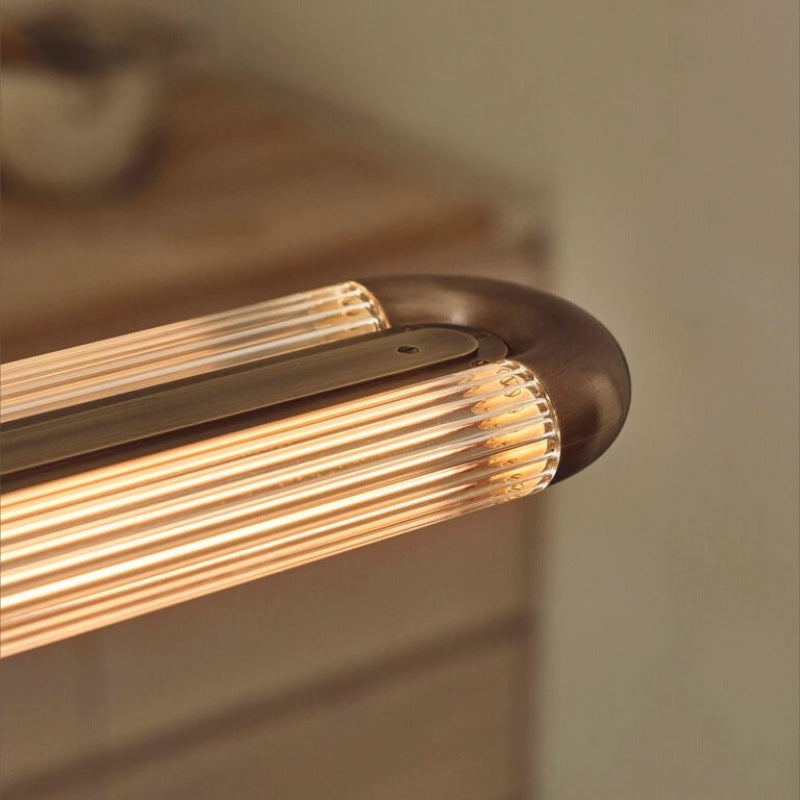 Minimalist Linear Hanging Light Fixture