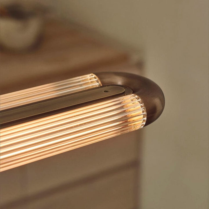 Minimalist Linear Hanging Light Fixture