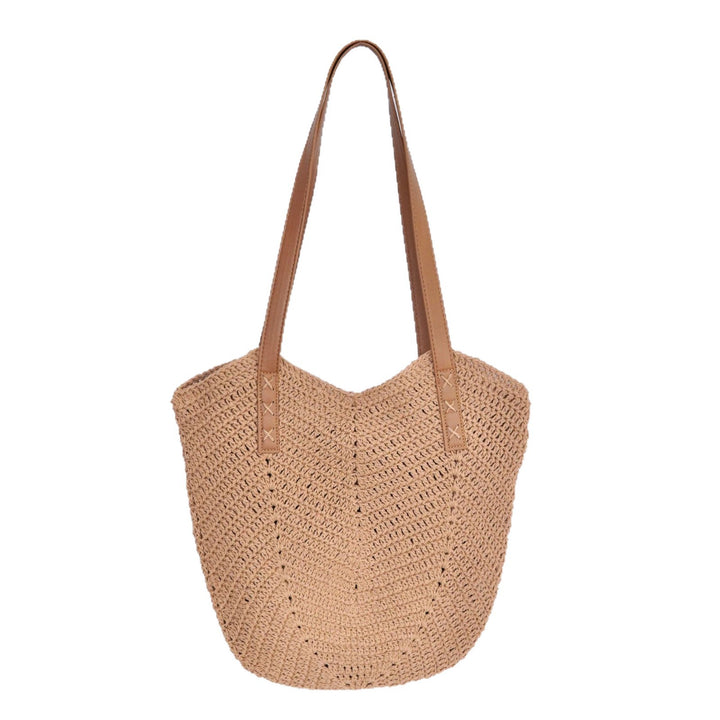 Hand-crocheted shoulder bag with reinforced straps Stornfield
