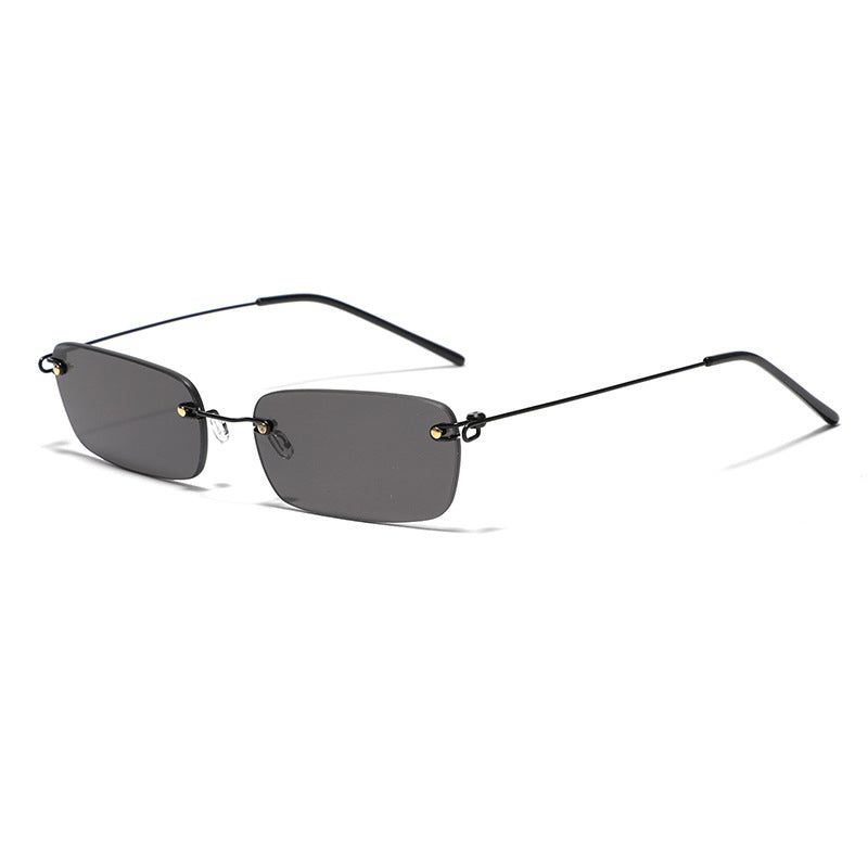 Ladies stylish rectangular sunglasses with high-quality metal frame Stornfield