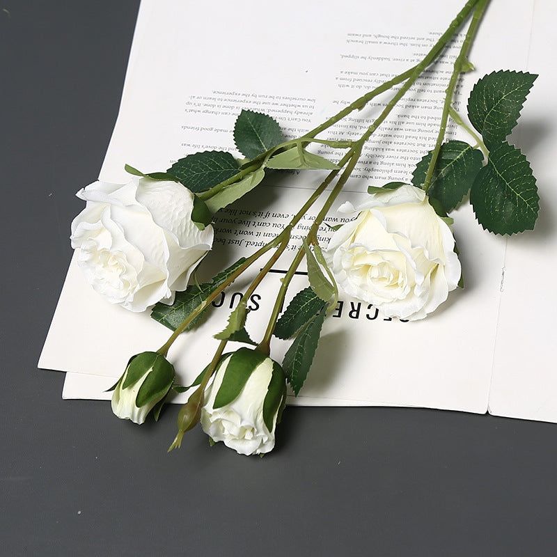 Realistic Faux Rose Stem