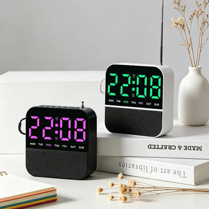Digital clock radio with temperature display Stornfield