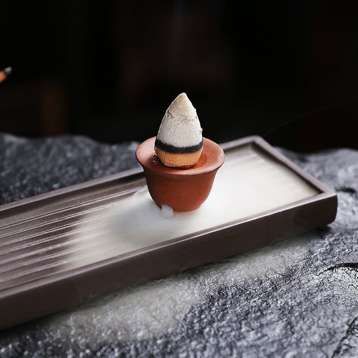 Artistic Teapot-Inspired Incense Holder