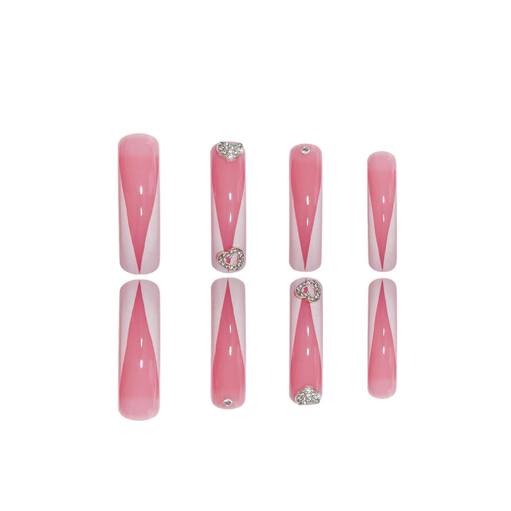 Elegant Sculpted Press-On Nail Set Stornfield