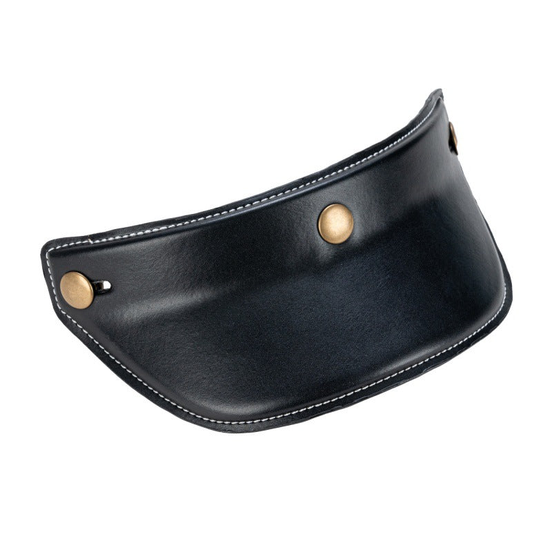 Classic Leather Helmet Visor Stornfield