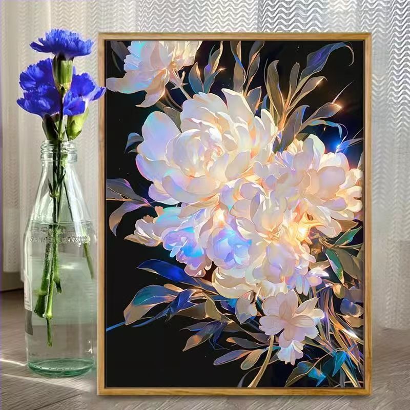 Floral Fantasy Illustration Art Print Stornfield