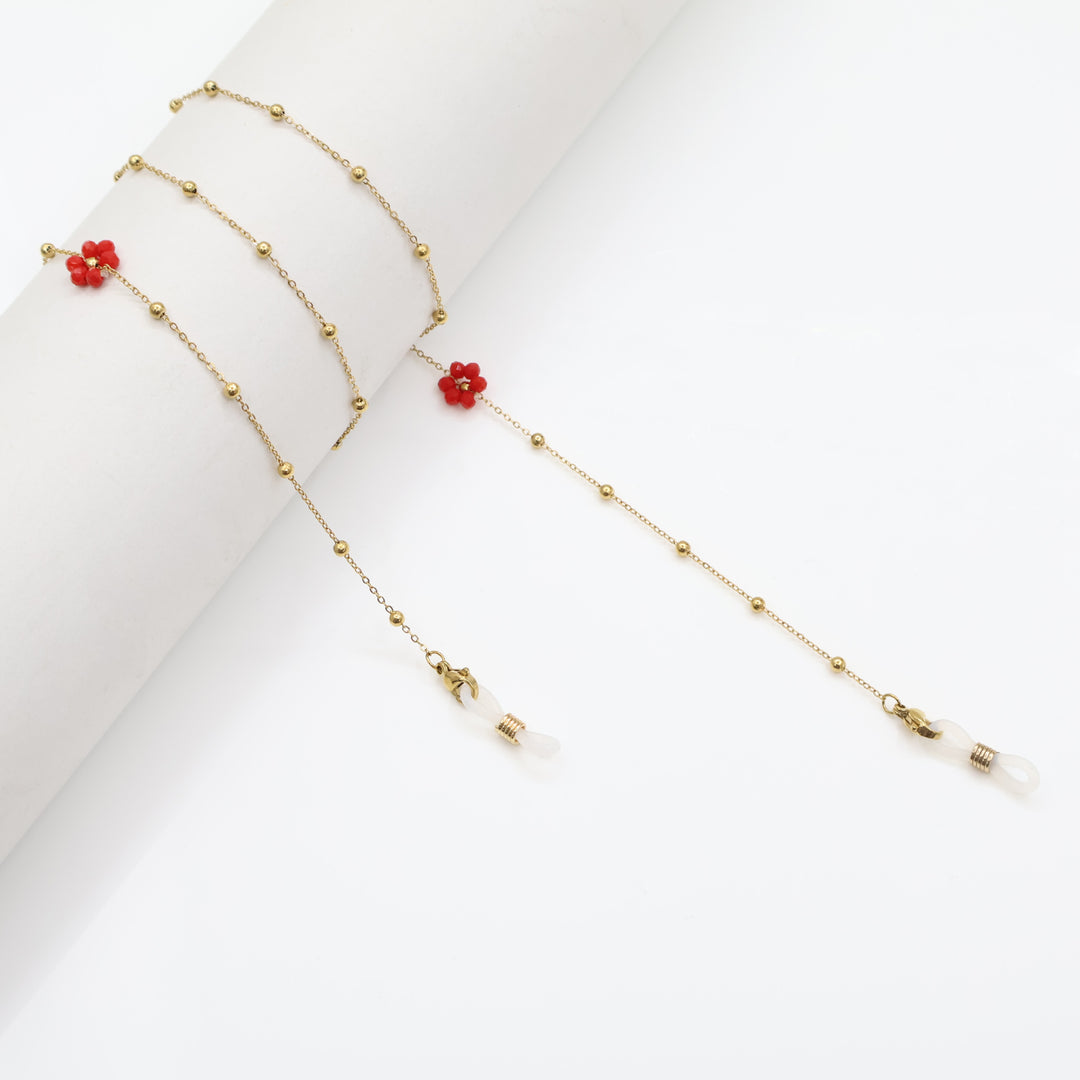 Floral Bead Eyewear Chain Stornfield
