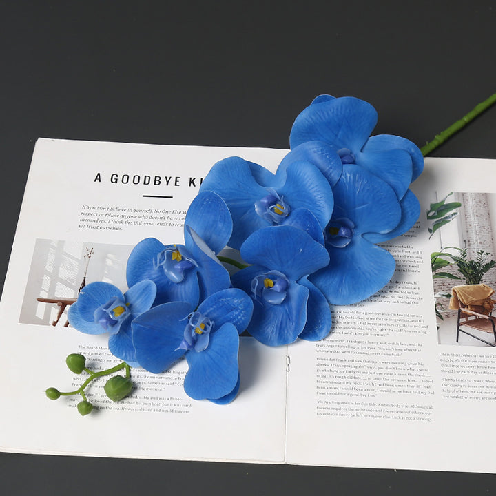 Realistic Faux Orchid Bouquet