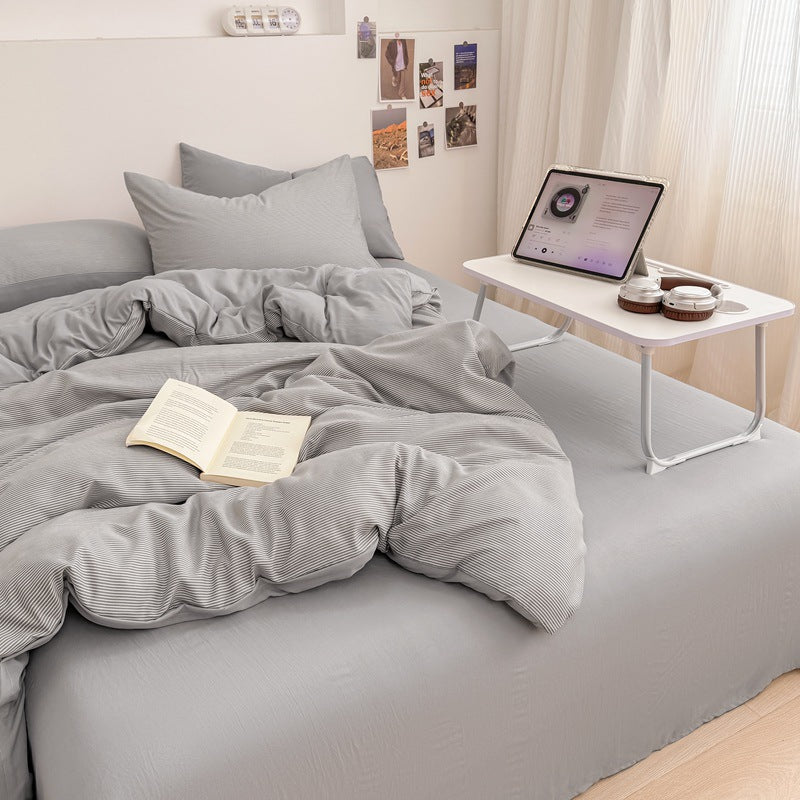 Striped Ultra Soft Duvet Set