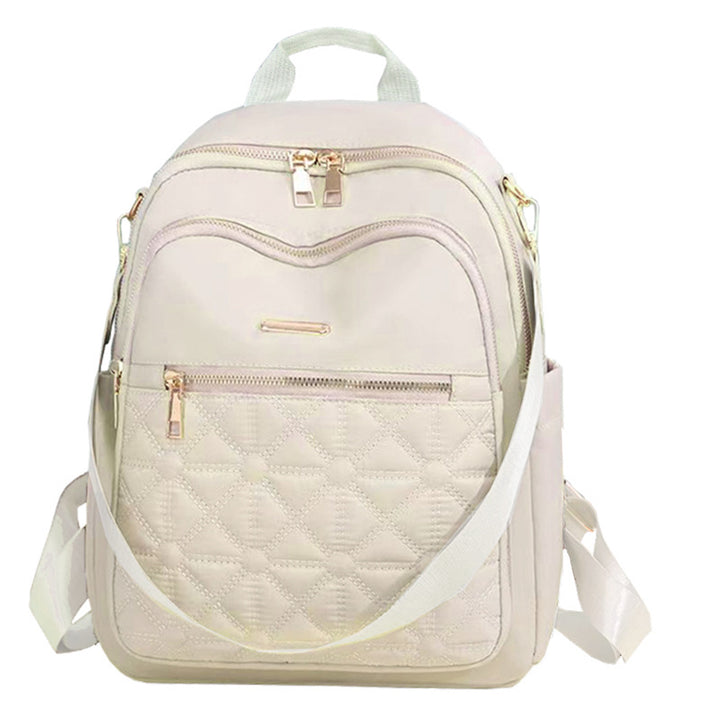 Elegant Quilted Multi-Pocket Backpack Stornfield