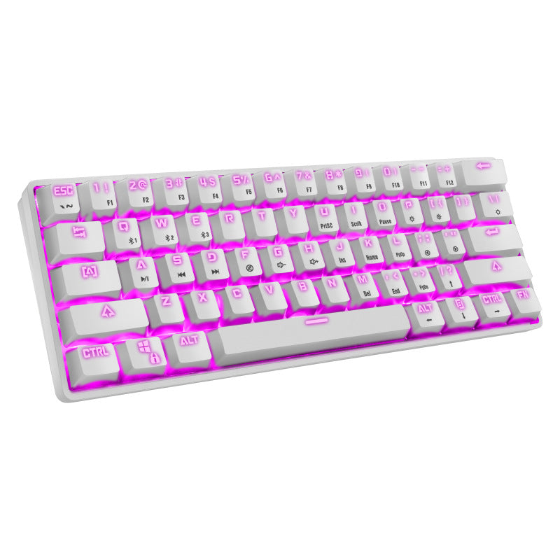 Compact Mechanical Gaming Keyboard with Backlit Keys Stornfield