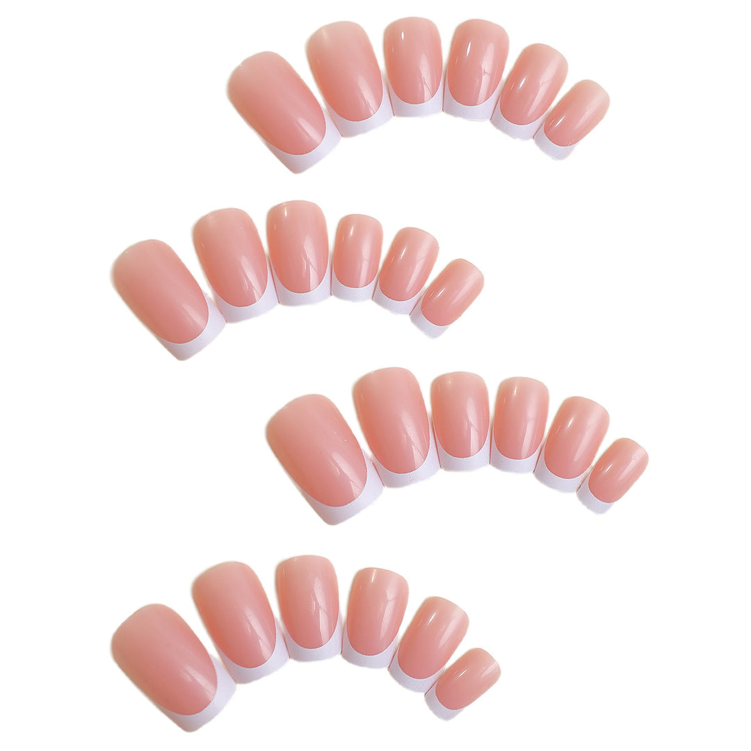 Artificial nail set with high-quality French tips Stornfield