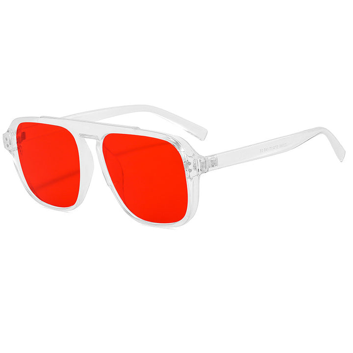 Ladies geometric sunglasses with polarized yellow lenses Stornfield