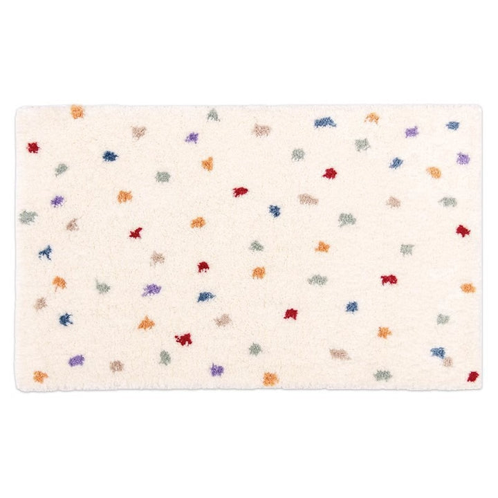 Cartoon Pig-Themed Bath Mat