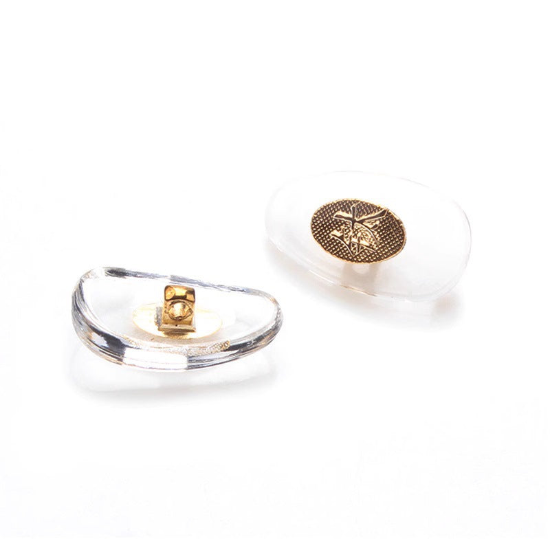 Eyewear Nose Pad Inserts with Gold Support Stornfield