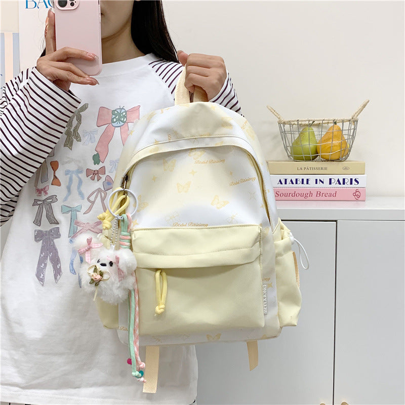 Butterfly Print Backpack Stornfield