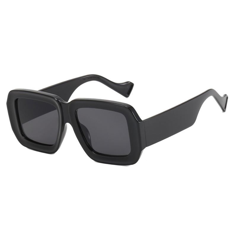 Women's fashionable sunglasses with square design and chic pattern Stornfield
