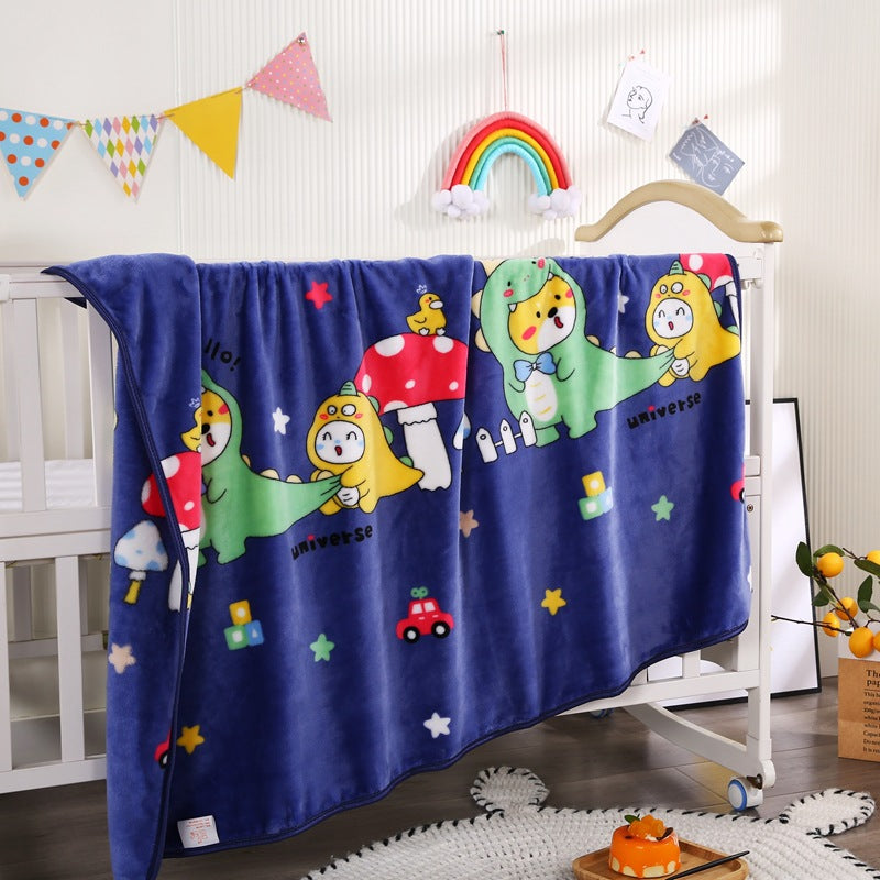 Children's Cartoon Character Fleece Blanket Stornfield