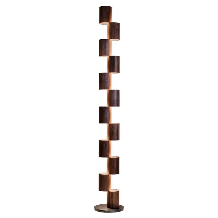 Sculptural Column Floor Lamp