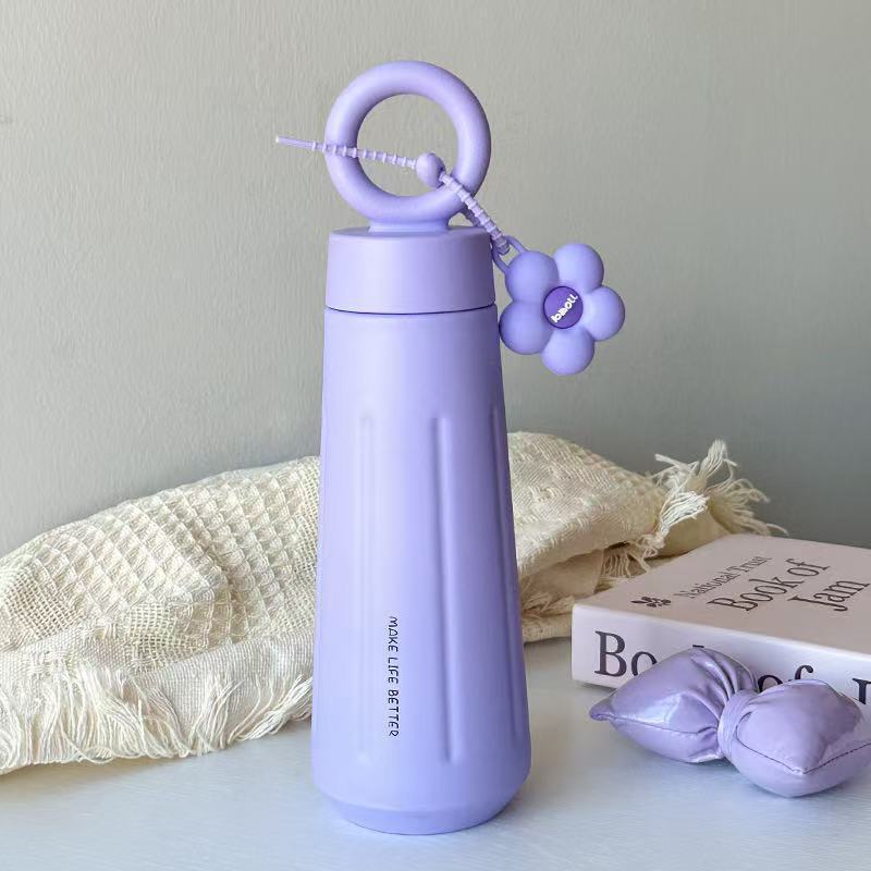 Ladies stylish water bottle with practical carry handle Stornfield
