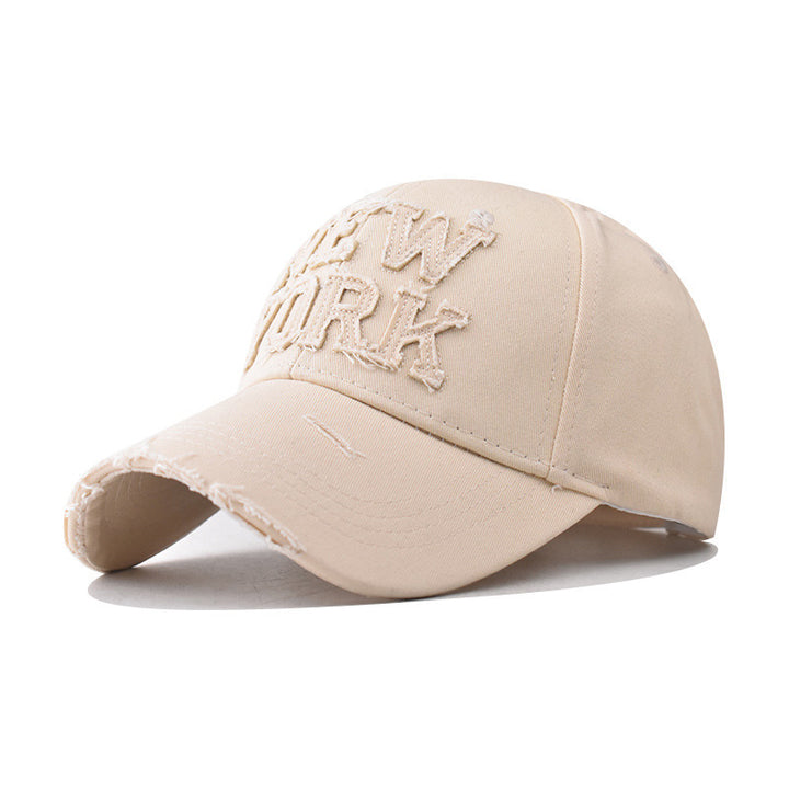 Women's Distressed Embroidered Baseball Cap Stornfield