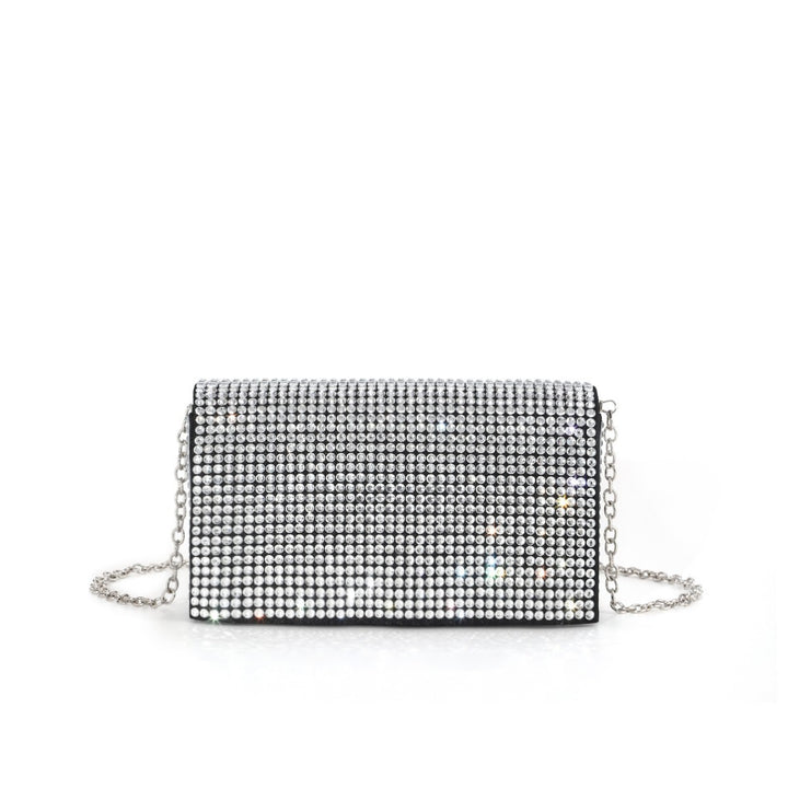 Glamorous Crystal-Embellished Evening Clutch