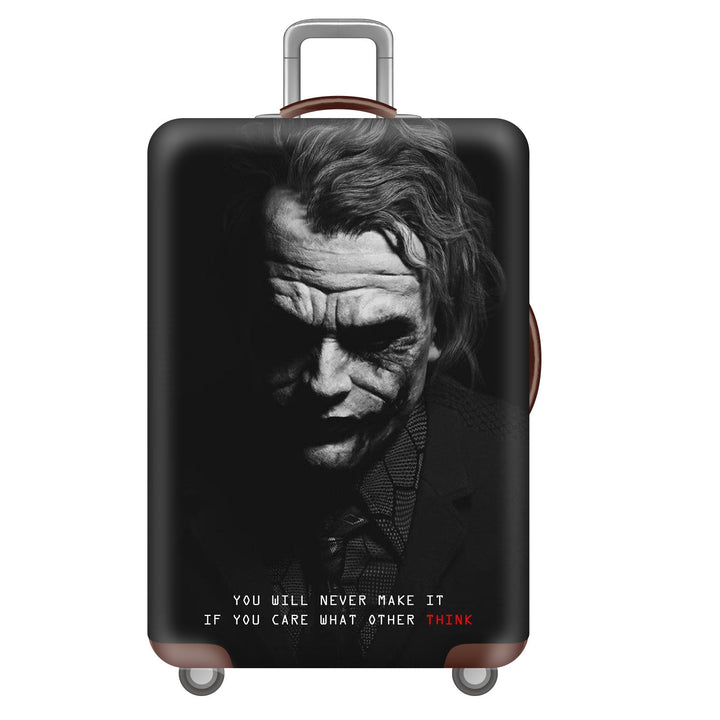 Unisex Hard Shell Suitcase with Creative Travel Motif Stornfield