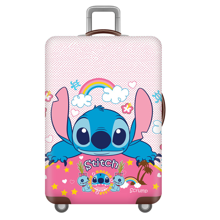 Unisex children's suitcase with reinforced hard shell, telescopic handle and Kuromi motif Stornfield