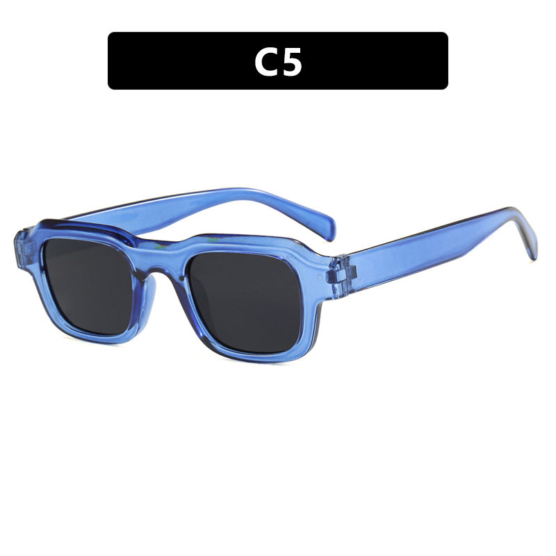Women's modern square sunglasses with protective polycarbonate frame Stornfield