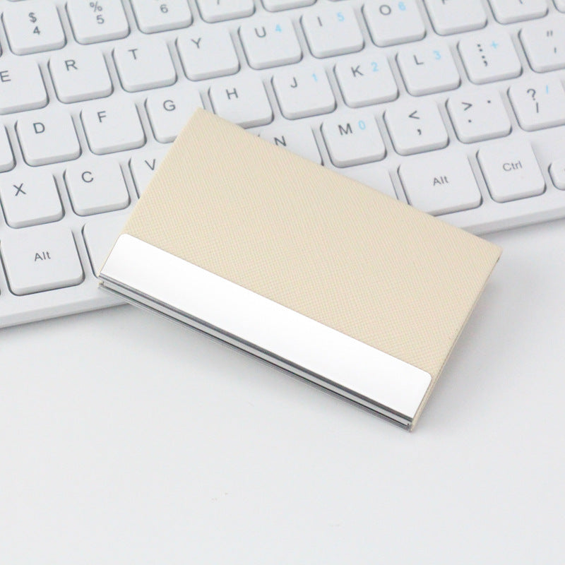 Elegant Textured Business Card Holder