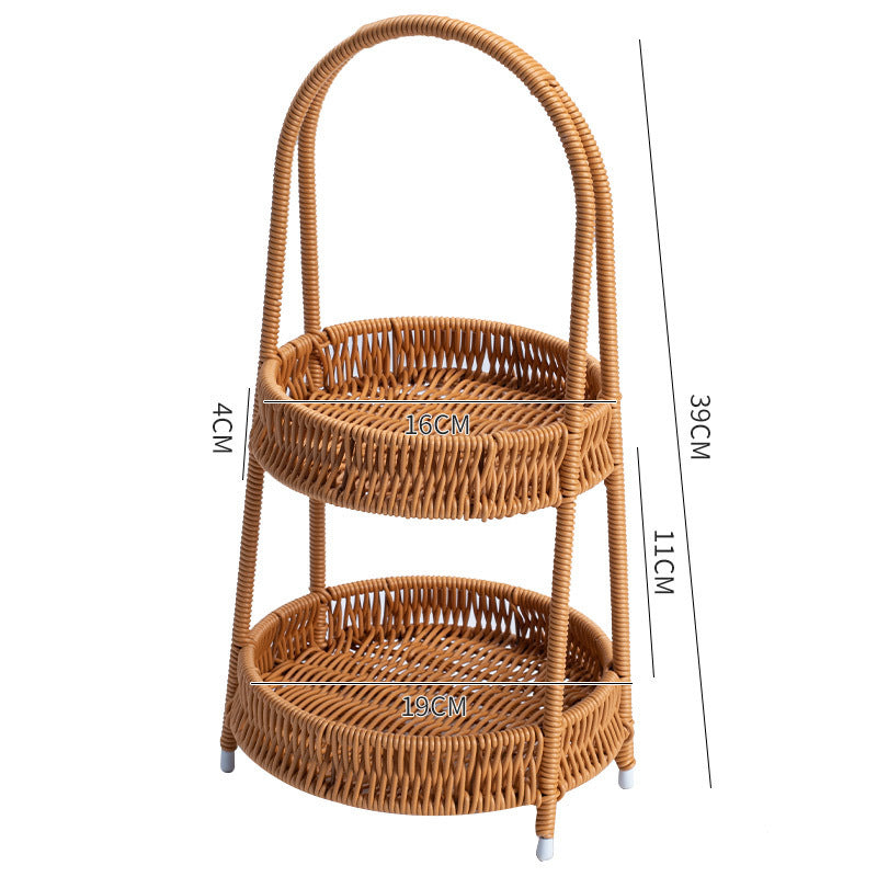 Handcrafted Wicker Storage Basket Stornfield