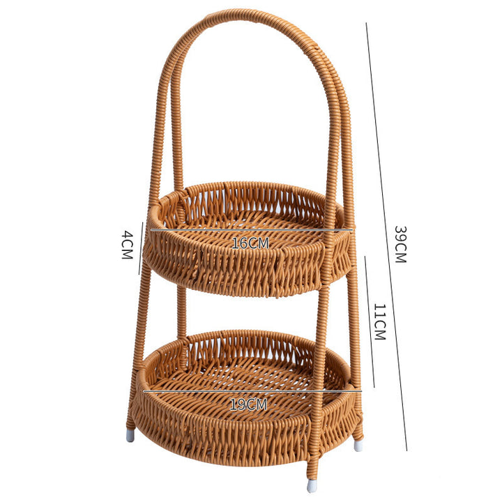 Handcrafted Wicker Storage Basket Stornfield
