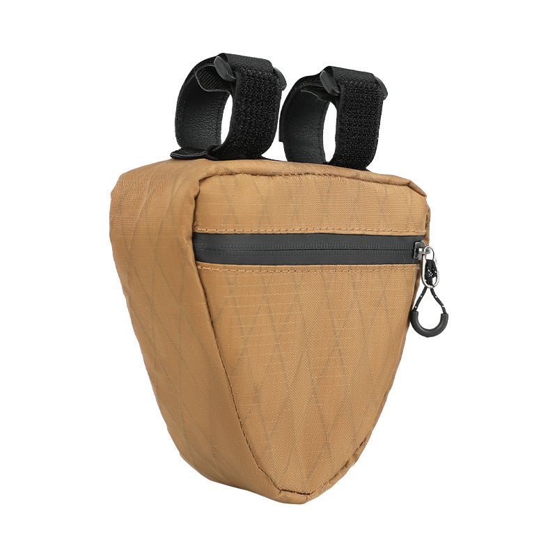 compact ripstop travel organizer pouch with dual-zip compartments and side carry loop Stornfield