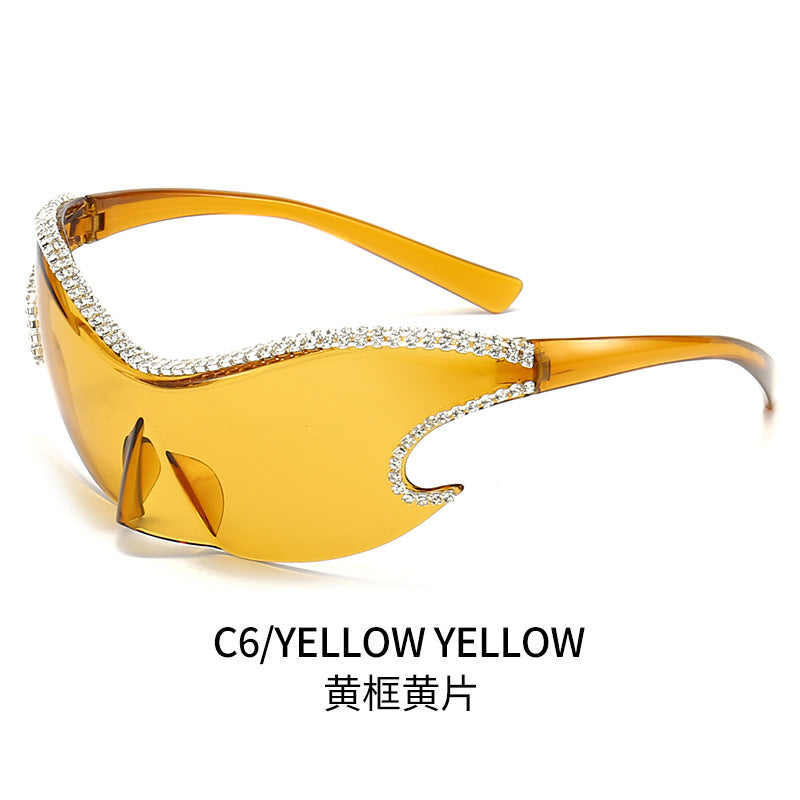 Women's glamorous sunglasses with sparkling rhinestone embellishment Stornfield