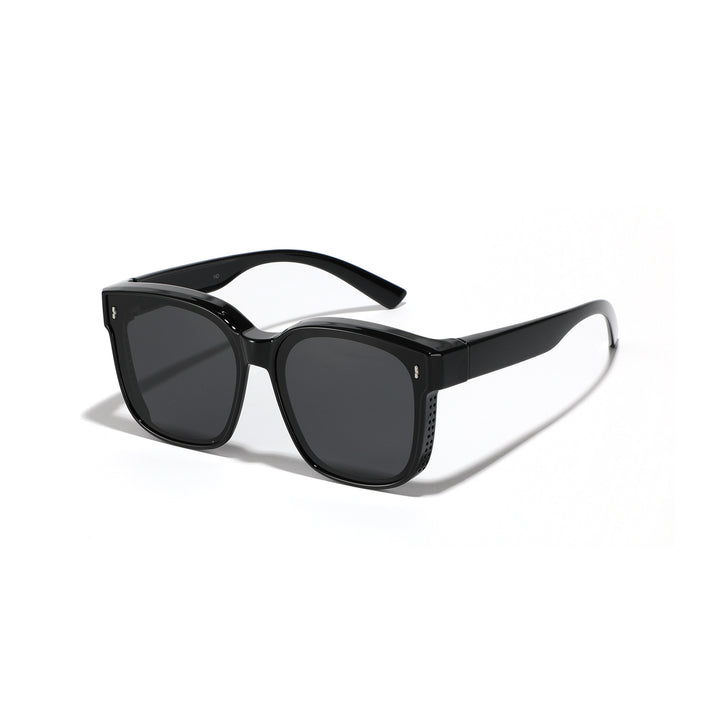 Women's square sunglasses with modern, glossy frame and UV protection Stornfield