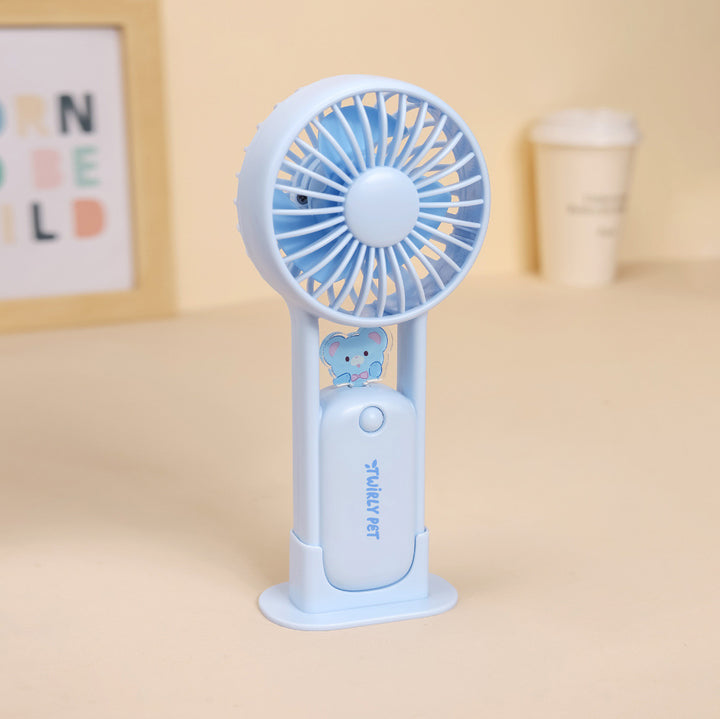 Ladies Portable Battery Hand Fan with Multifunctional Design Stornfield