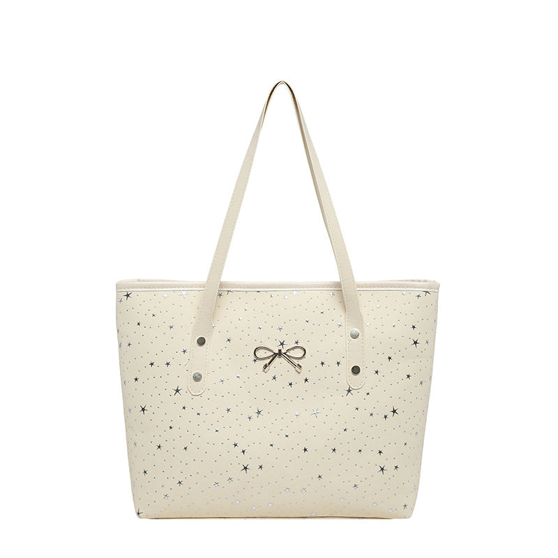WoStylish Star-Embellished Tote Bag Stornfield
