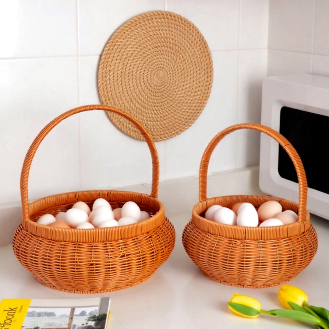 Handcrafted Woven Picnic Basket Stornfield