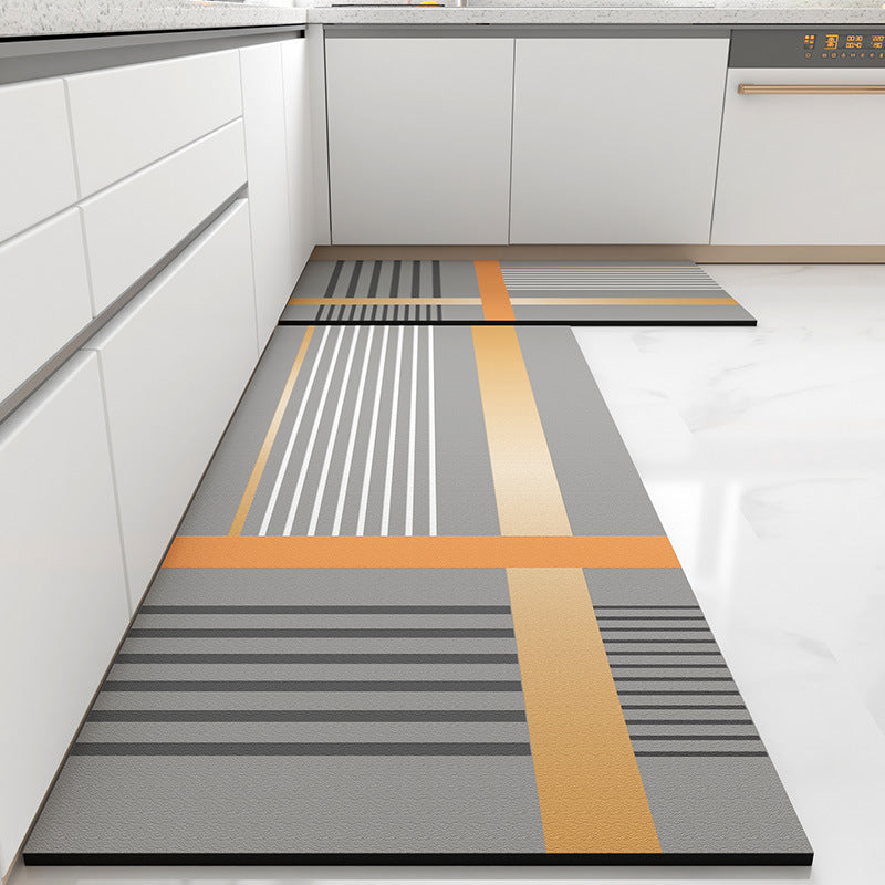 Contemporary Minimalist Kitchen Mat