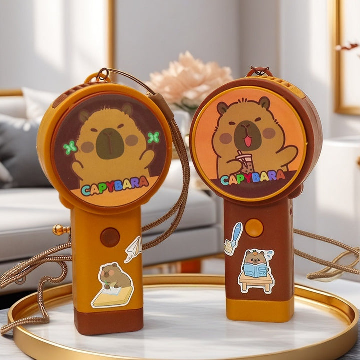Women Portable Mini Fan with Cute Animal Design Stornfield