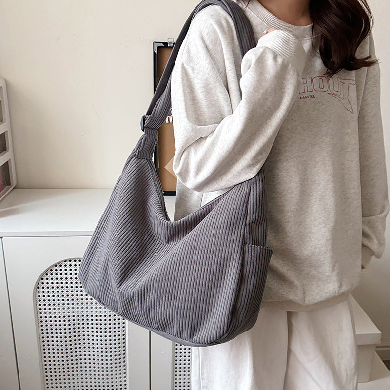 Soft Fabric Crossbody Tote Stornfield