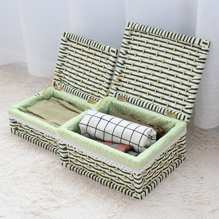 Decorative Woven Storage Box Set Stornfield